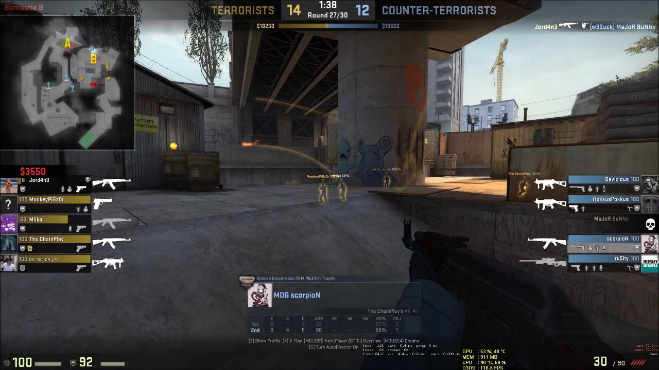 EU Flash kappa - CS:GO