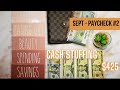 Cash Envelope Stuffing + Sinking Funds $425 | Savings Challenge | Paycheck #2 | September 2021