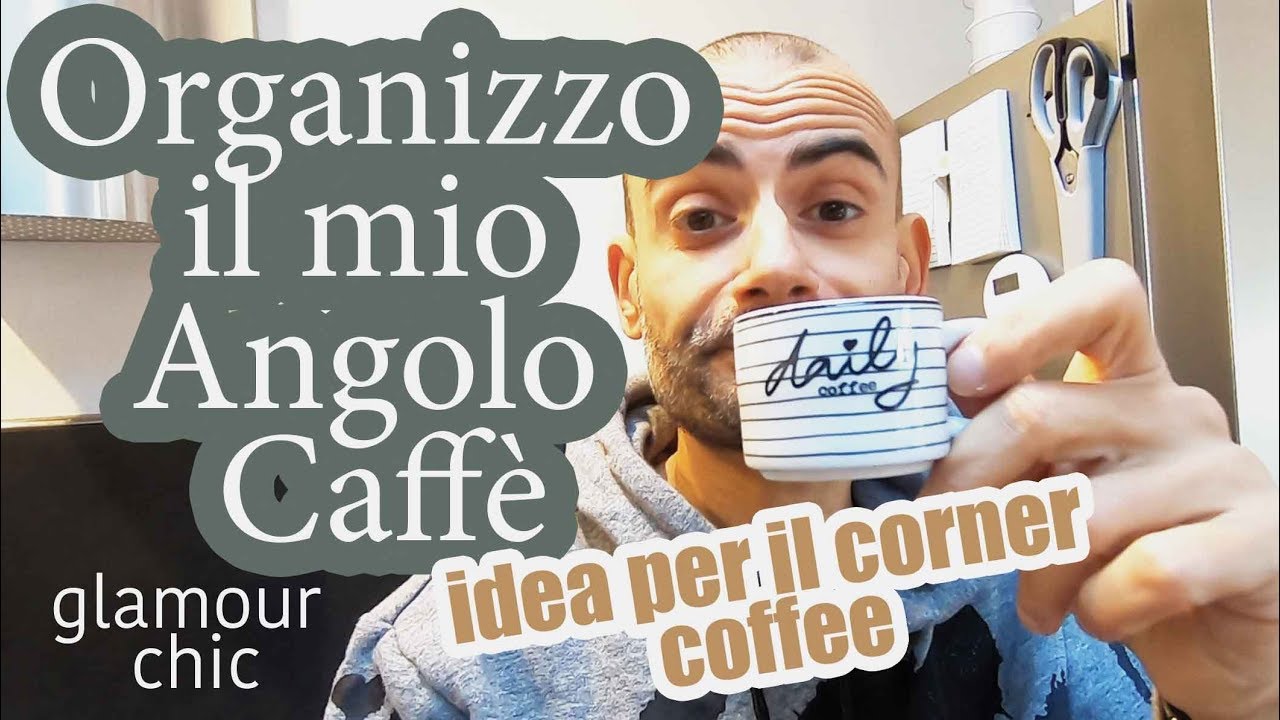 Angolo caffè a casa come al bar: ecco come ricrearlo nella propria cucina