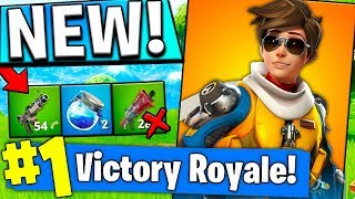 THE TRACER CHALLENGE In Fortnite Battle Royale!!