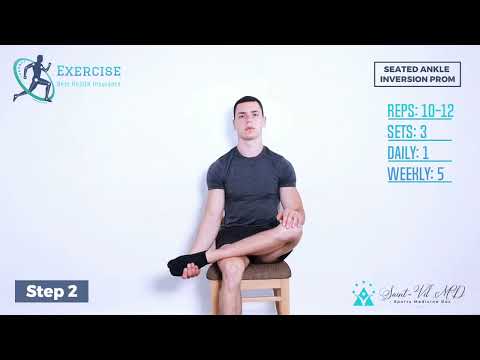 Seated Ankle Inversion PROM
