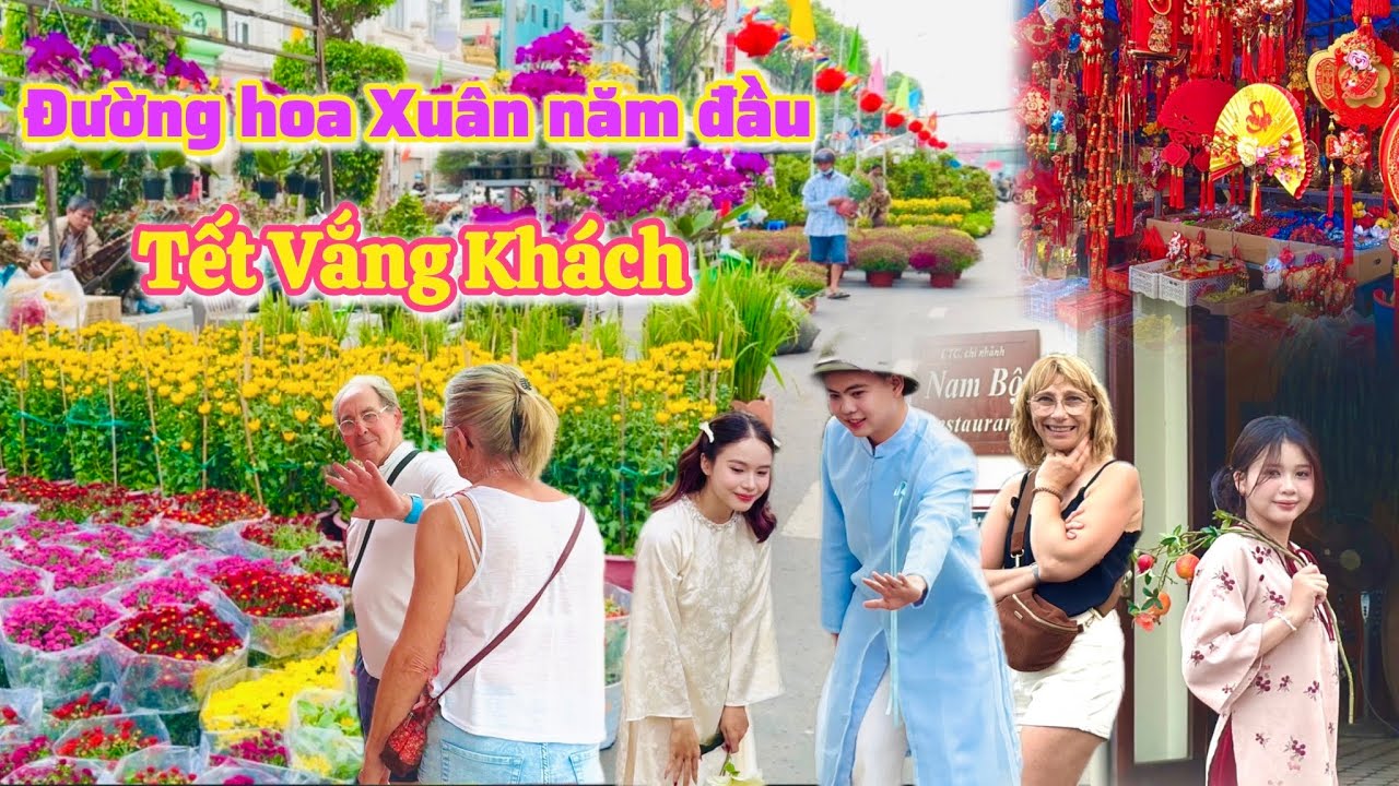 Cần Thơ| Đường Hoa Tết mới năm đầu vắng khách, Ninh Kiều ngày giáp Tết |TrNQ