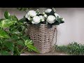 Плетеные корзины для подарочных букетов/Wicker baskets for gift bouquets