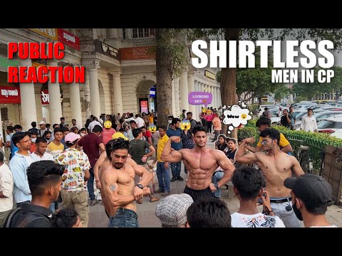 PUBLIC REACTION When BODYBUILDER GOES Shirtless:Girls reaction 😍💪🏼