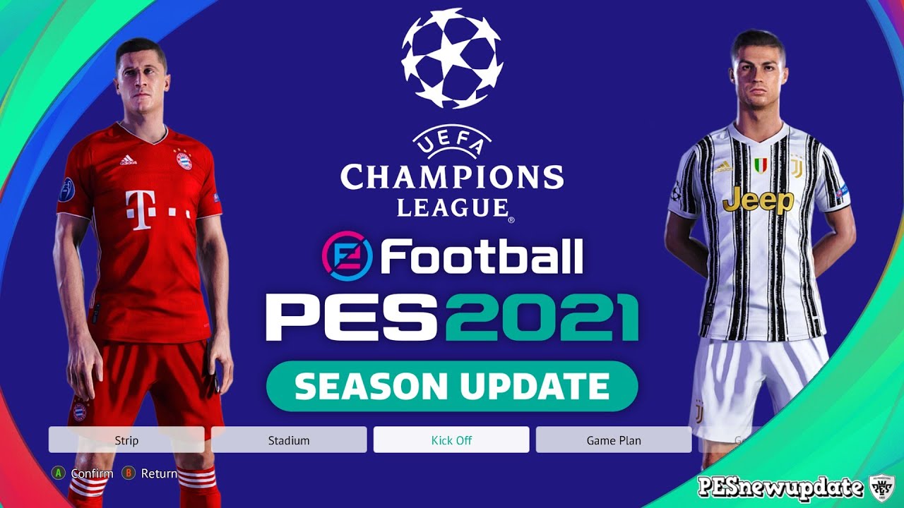 PES 2021 Menu Bundesliga 2022/2023 by PESNewupdate ~