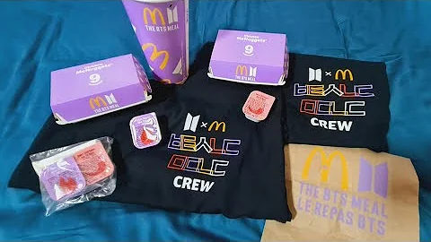 what does the bts mcdonalds shirt say