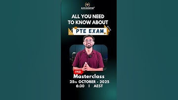 Free PTE Masterclass 2025 | Boost PTE Score for Work Visa in Australia, Canada, UK | Elite Expertise