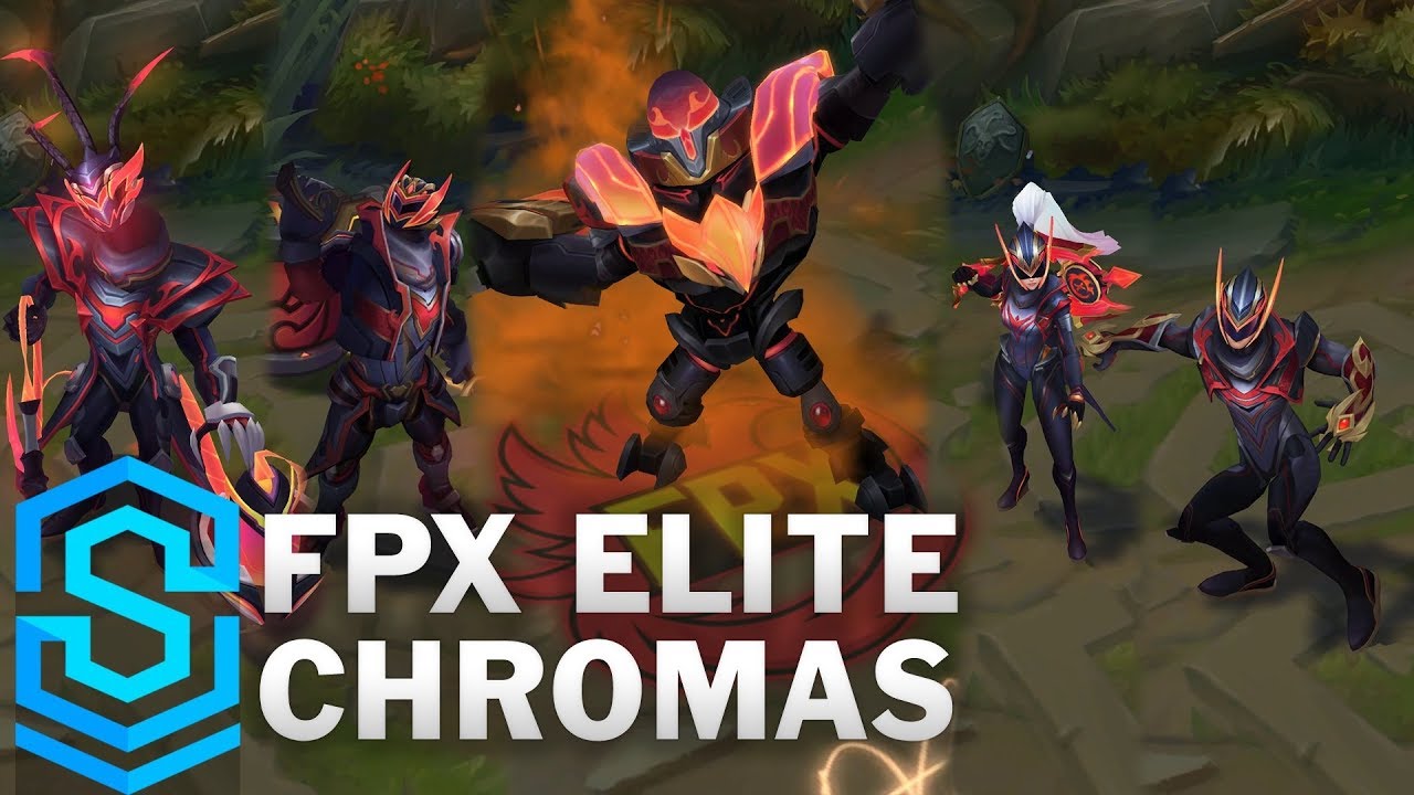 FPX Malphite Elite Chroma - League Of Legends 