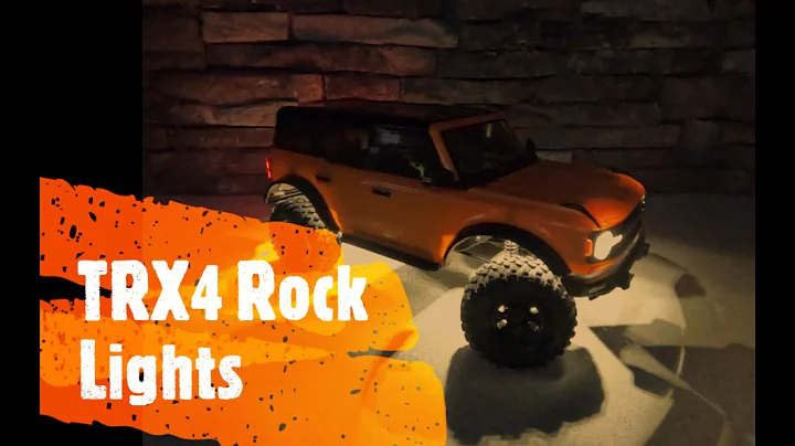 How to install and wire Rock Lights on the Traxxas TRX4