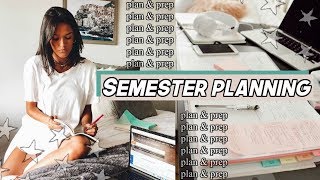college day in my life: planning for new semester at Loyola Maryland