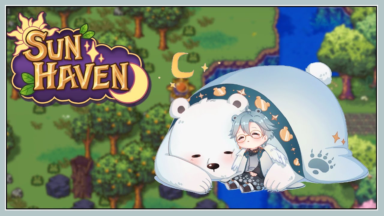 【Sun Haven】种菜钓鱼煮饭做工具人?【天雪シイナ】#AmayukiLive | MYViki