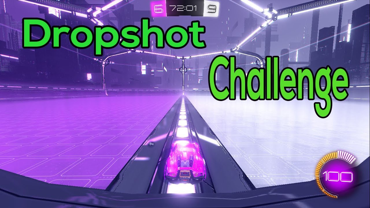 Rocket League Dropshot Challenge YouTube