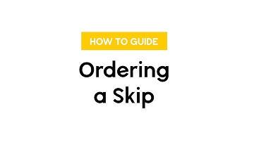 Ordering a Skip with SkipsAndBins.com