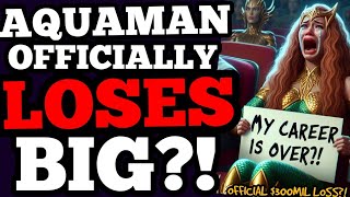 Aquaman 2 OFFICIALLY LOSES $300 MILLION as THEATER RUN ENDS?! Amber Heard is DONE and Momoa is OUT!!