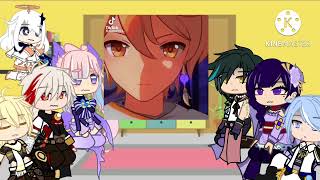 Genshin characters react to eachother//part 1 - Aether//little XiaoAether//no thumbnail lol