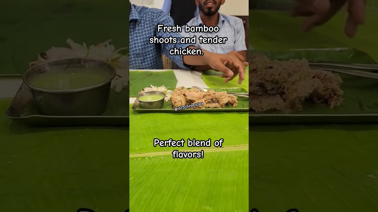 Delicious Bamboo Chicken Recipe 🍗🎋 