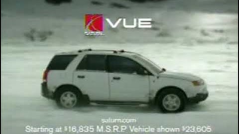 2002 Saturn Vue Commercial USA (minus first 5 second)