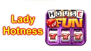 HOUSE OF FUN Slots Game Lady Hotness Cell Phone screenshot 4