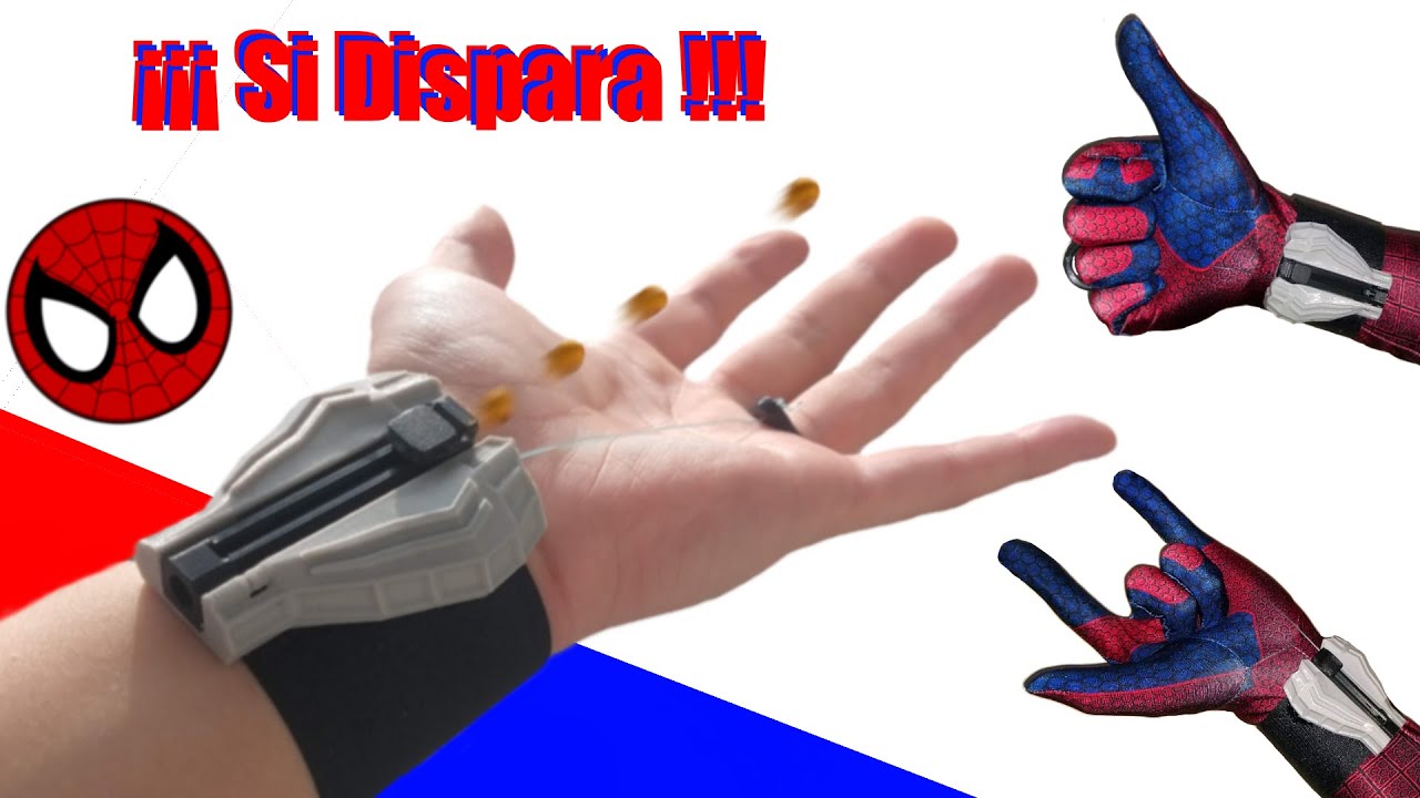 Spider-man | Web Shooters Balines- Lanza Telarañas Funcionales - Impresión 3D