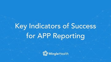 What are the key indicators of success for ACOs in APM Performance Pathway (APP) quality reporting?