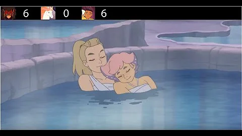 Does Glimmer like Adora?