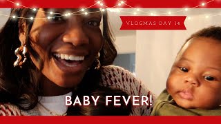VLOGMAS DAY 14 | BABY FEVER! • VISITING MY GODDAUGHTER, CALLING ALL NIGERIANS IS IT A STEW OR SOUP?