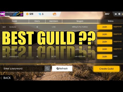 Best Guild In Free Fire For Pro Players Youtube