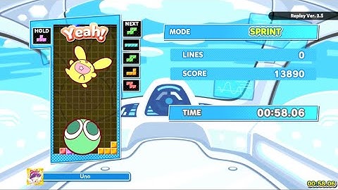 Puyo Puyo Tetris 2: Breaking The 60 Second Barrier!