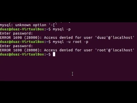 Mariadb (Ubuntu) - ERROR 1698 (28000): Access denied for user 'root'@'localhost'