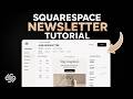 Squarespace Newsletter Tutorial | Build Your Mailing List in Squarespace