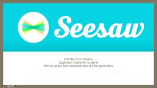 Seesaw: A Tutorial for Families