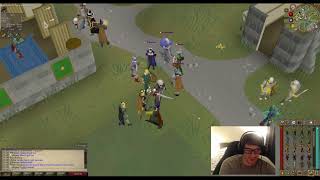 (OSRS) Old School Runescape: Finally Getting 99 Attack and Party