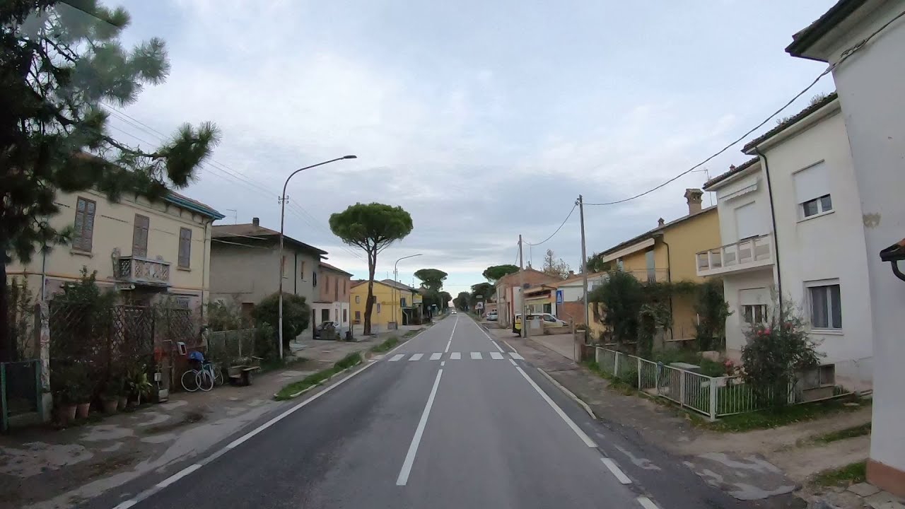 Италия. Едем вдоль Адриатики. Деревни Италии (р-н Равенны): San Zaccaria, Osteria,  Borgo Faina