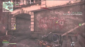 Insane No Scope Triple On MW3!