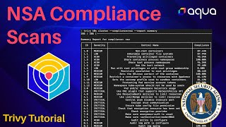 NSA Compliance Scans for your Kubernetes Cluster -- Trivy CLI