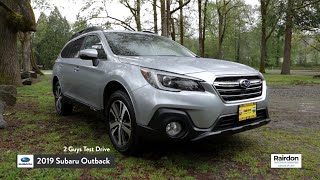 2019 Subaru Outback Model Review 2 Guys Test Drive Ep. 16