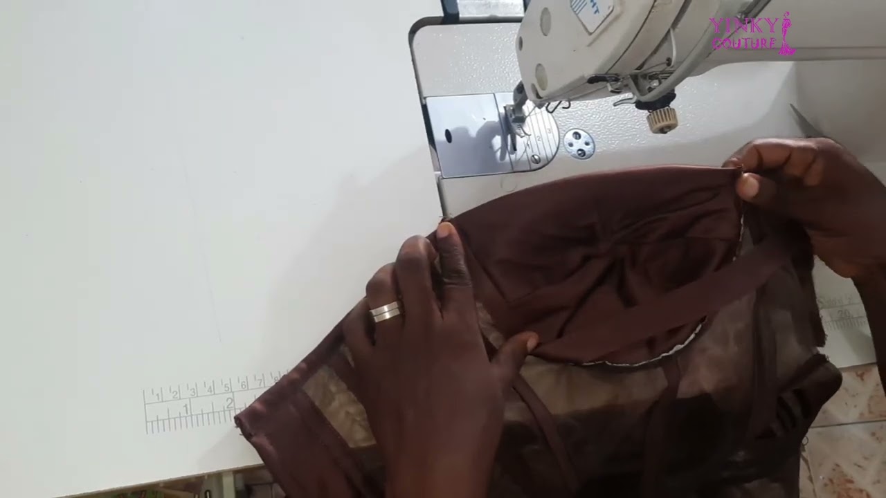 HOW TO PROPERLY  FIX A BRA CUP IN CORSET