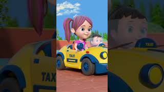 Колеса на такси #shorts #wheelsonthetaxi #kidsnurseryrhyme #littletreehouse #cartoonvideo