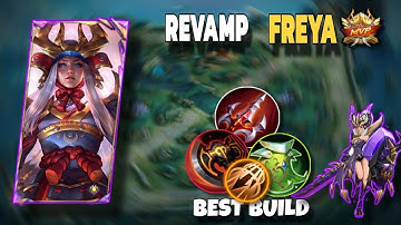 REVAMP FREYA BEST BUILD??? (MUST TRY!!) #freyarevamp 