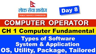 Computer Operator Tayari || Software System Application OS Utility Driver || Day 8 || Readersnepal screenshot 1