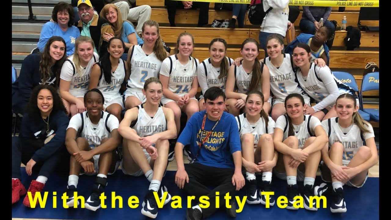 Heritage High School Girls Varsity Basketball vs. Liberty High 13120