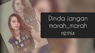 senam Dinda jangan marah marah remix | choreo @zinlili6020