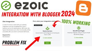 Ezoic Integration with Blogger | Ezoic Domain Setup on Blogger 2024