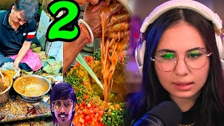 As Comidas de Rua mais Nojentas da India PARTE 2 | Mah reage