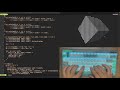 Asmr programming  spinning cube  no talking