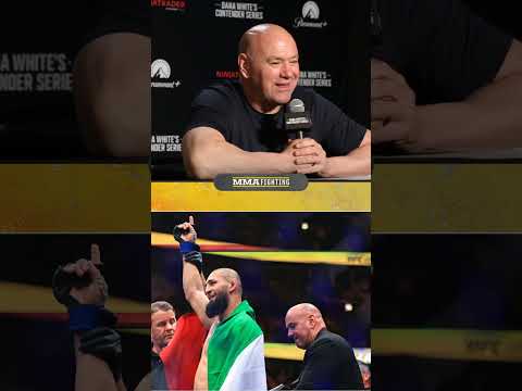 Dana White REACTS to Khamzat Chimaev's message to him - MMA Fighting