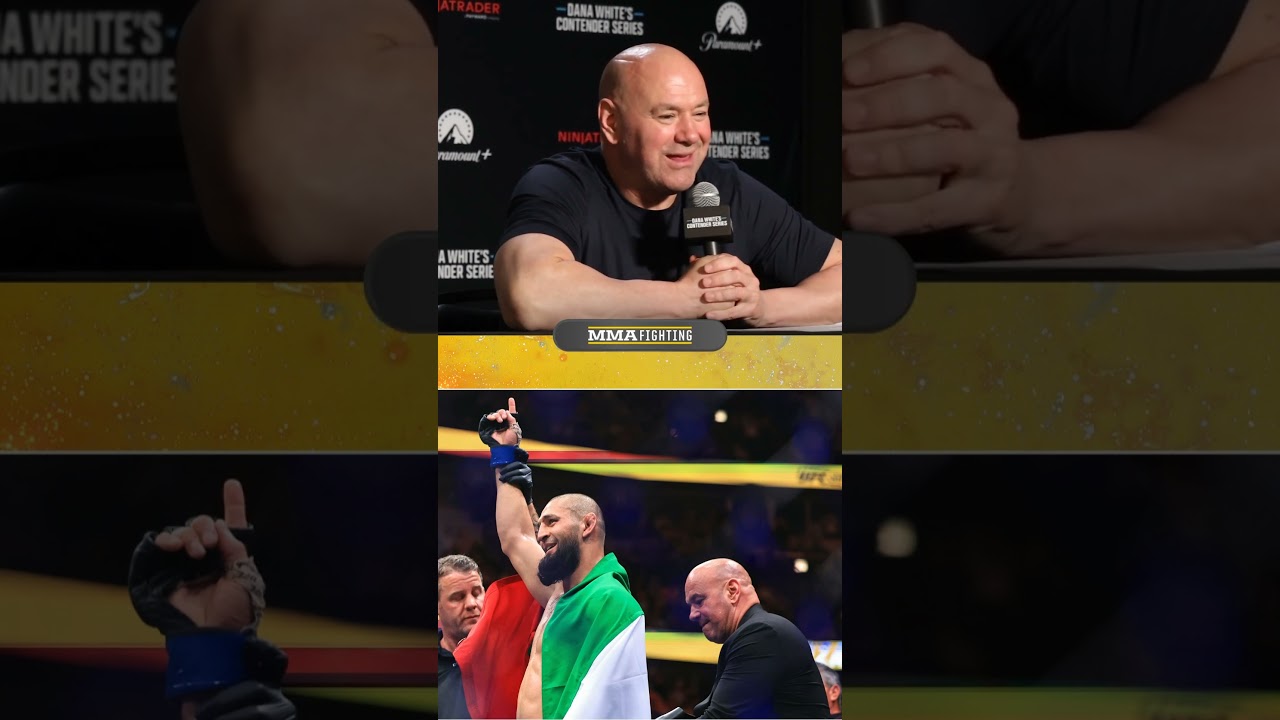 Dana White REACTS to Khamzat Chimaev's message to him - MMA Fighting