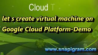 How to deploy virtual machine on Google Cloud Platform