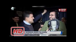 Emre Bol Beşi̇ktaş Marşi Söyledi̇ Yer Yeri̇nden Oynadi [Fubal Tv]