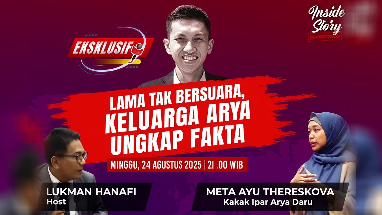 FULL Lama Tak Bersuara, Keluarga Arya Ungkap Fakta | Inside Story | 24/08